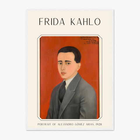 Affiche Frida Kahlo – Portrait Of Alejandro Gómez Arias (1928) | Poster, Toile & Cadre