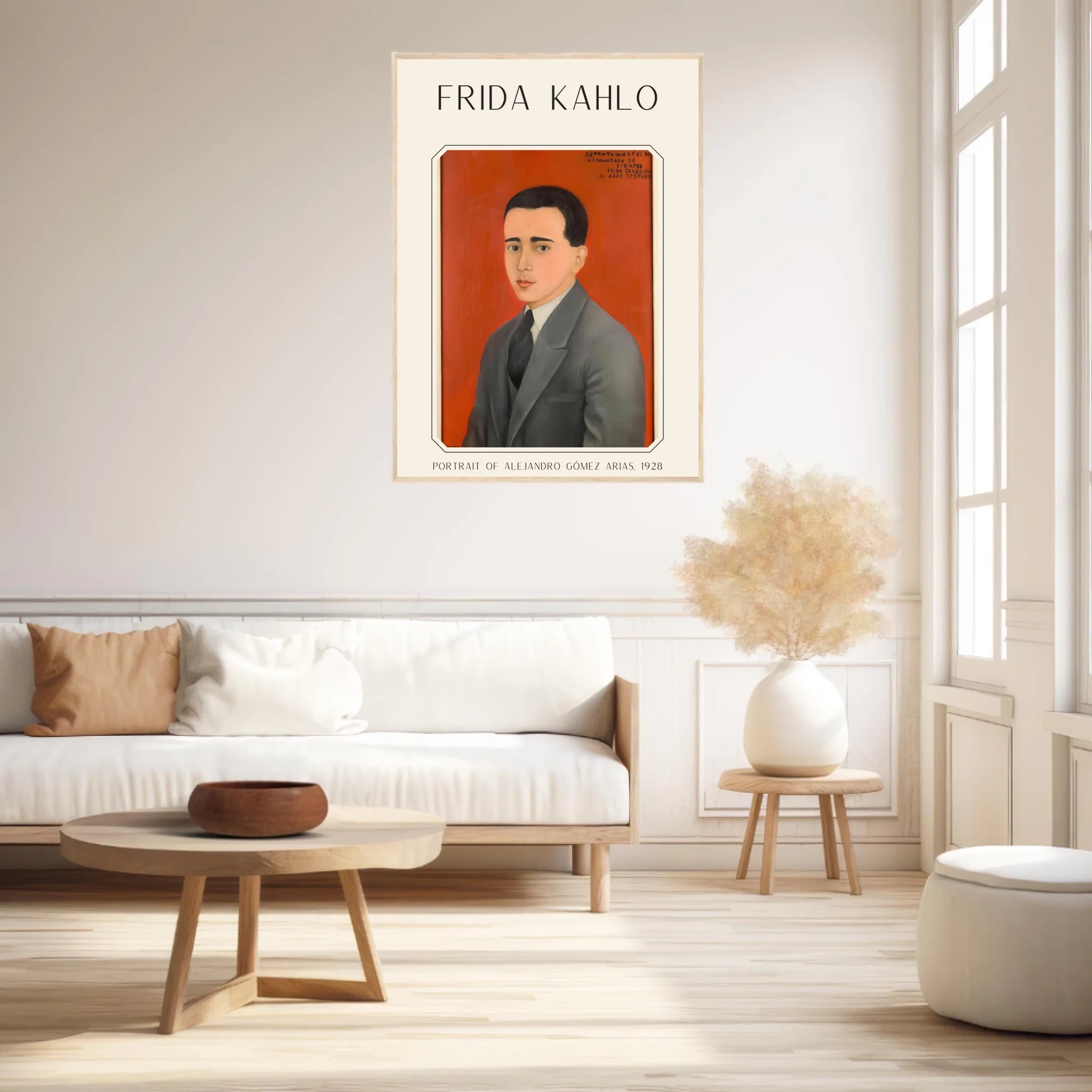 Affiche Frida Kahlo – Portrait Of Alejandro Gómez Arias (1928) | Poster, Toile & Cadre