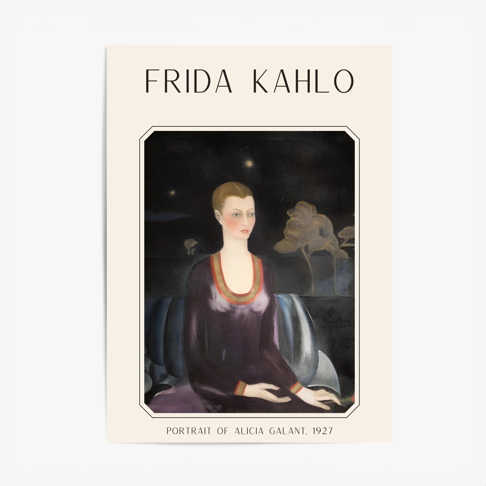 Affiche Frida Kahlo – Portrait Of Alicia Galant (1927) | Poster, Toile & Cadre