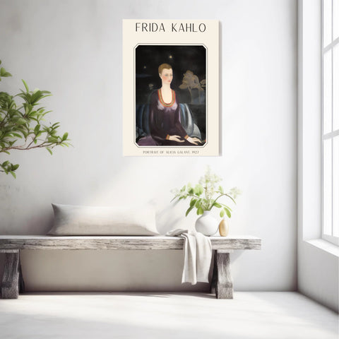 Affiche Frida Kahlo – Portrait Of Alicia Galant (1927) | Poster, Toile & Cadre