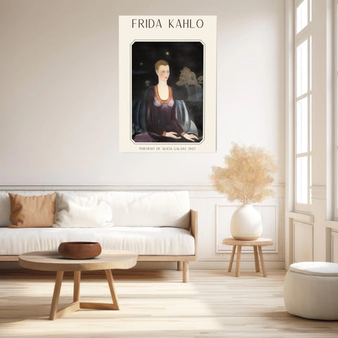 Affiche Frida Kahlo – Portrait Of Alicia Galant (1927) | Poster, Toile & Cadre