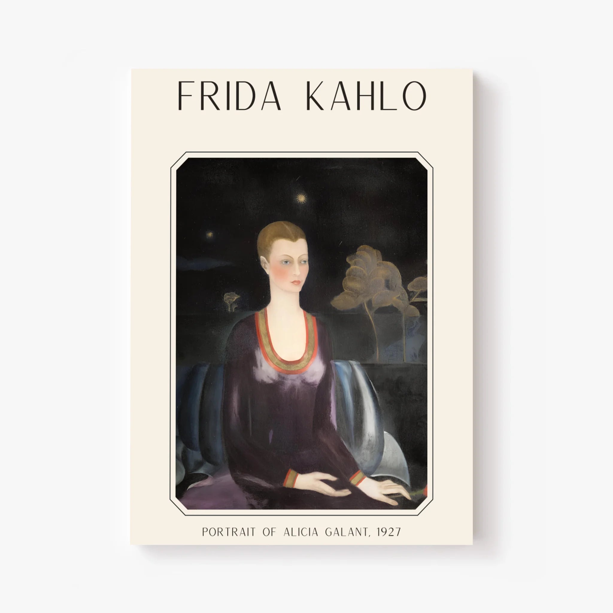 Affiche Frida Kahlo – Portrait Of Alicia Galant (1927) | Poster, Toile & Cadre