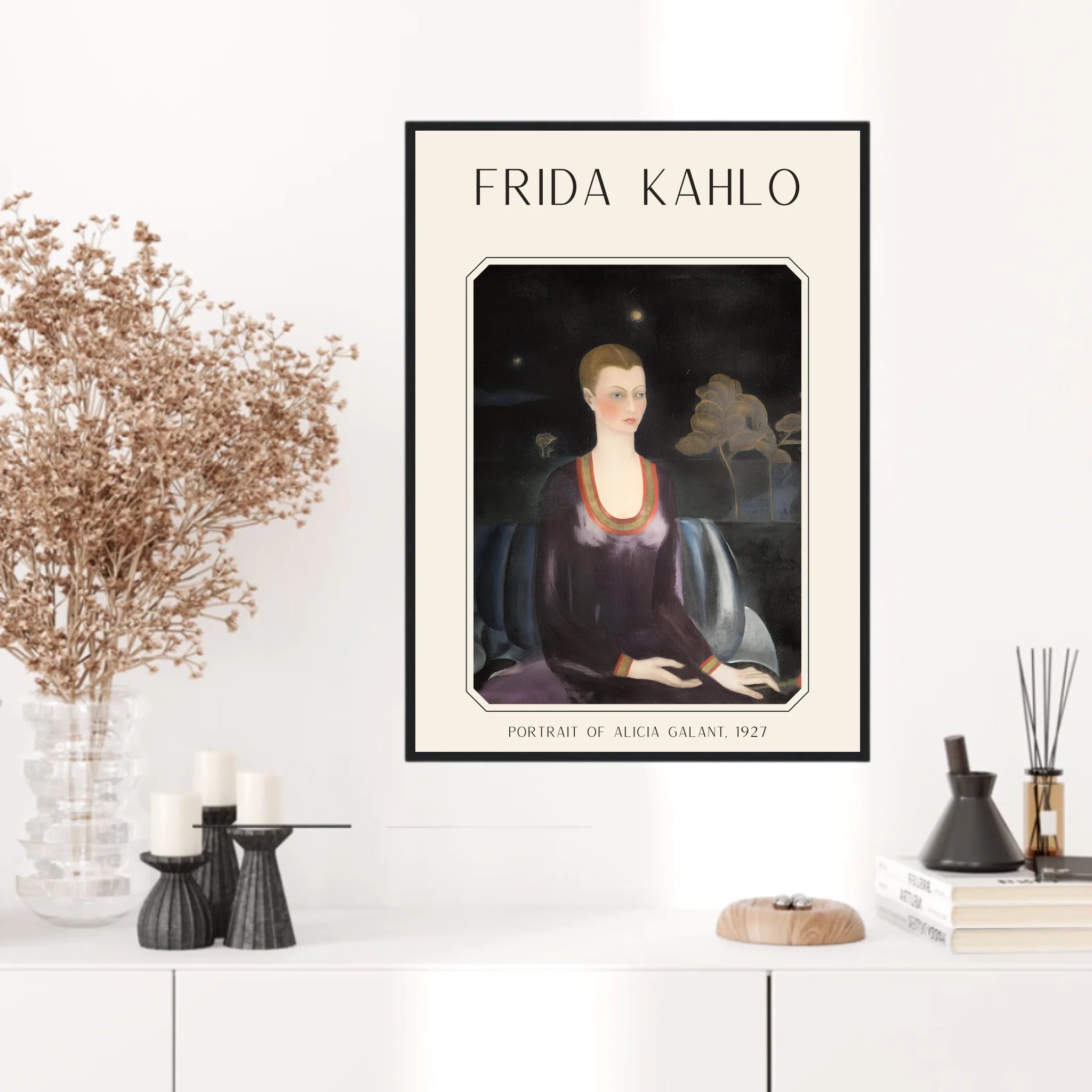 Affiche Frida Kahlo – Portrait Of Alicia Galant (1927) | Poster, Toile & Cadre