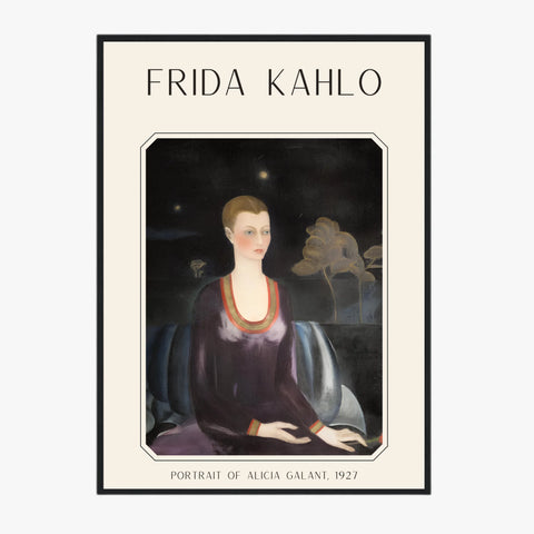 Affiche Frida Kahlo – Portrait Of Alicia Galant (1927) | Poster, Toile & Cadre