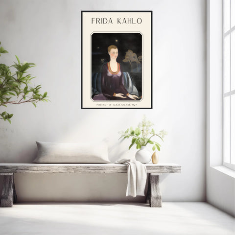 Affiche Frida Kahlo – Portrait Of Alicia Galant (1927) | Poster, Toile & Cadre