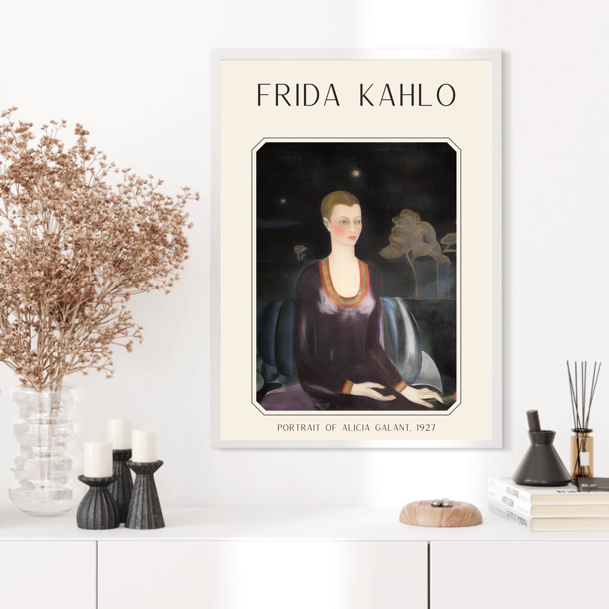Affiche Frida Kahlo – Portrait Of Alicia Galant (1927) | Poster, Toile & Cadre