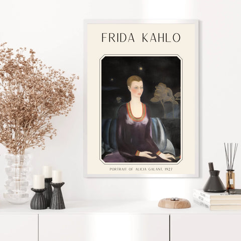 Affiche Frida Kahlo – Portrait Of Alicia Galant (1927) | Poster, Toile & Cadre