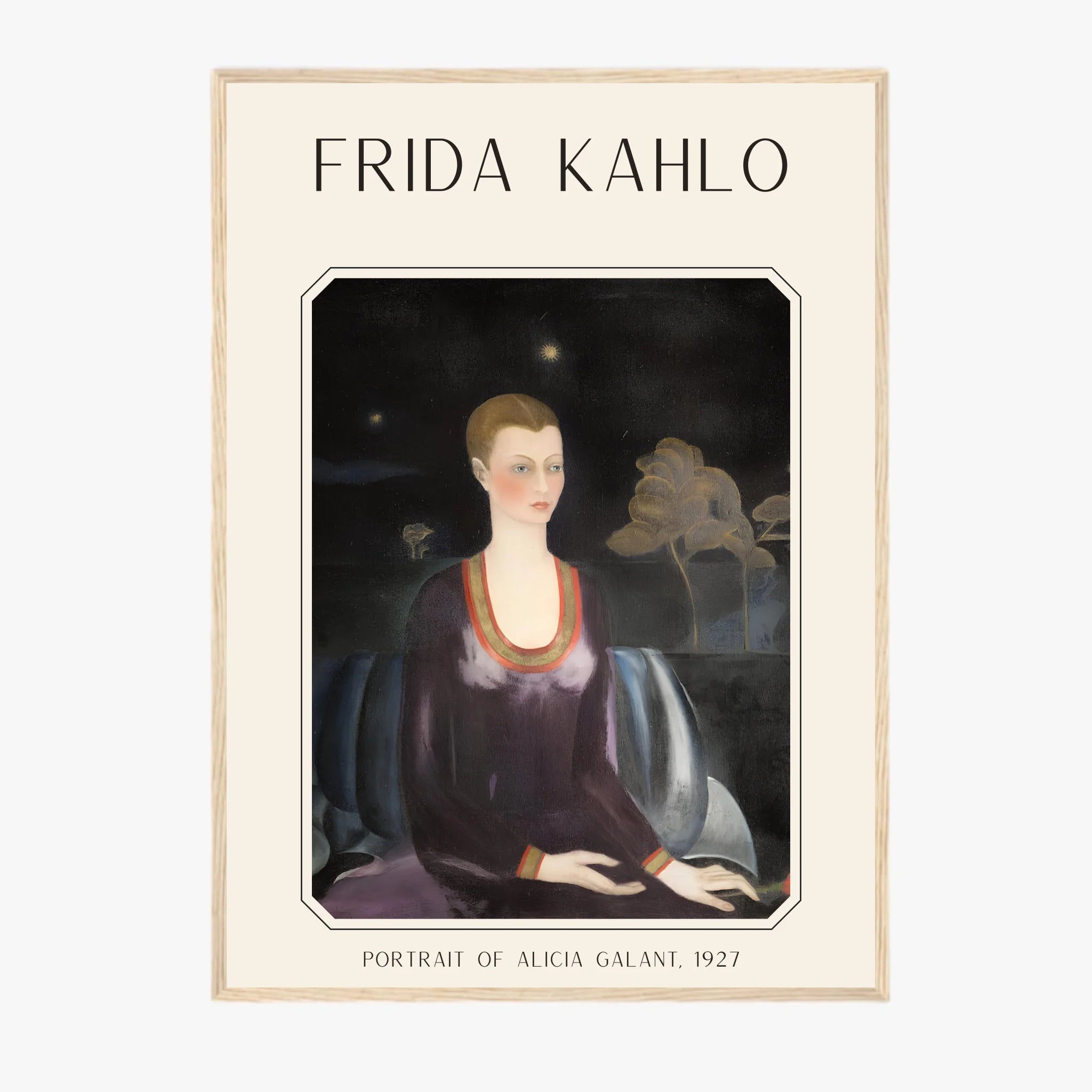 Affiche Frida Kahlo – Portrait Of Alicia Galant (1927) | Poster, Toile & Cadre