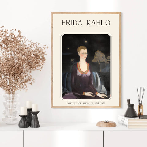 Affiche Frida Kahlo – Portrait Of Alicia Galant (1927) | Poster, Toile & Cadre