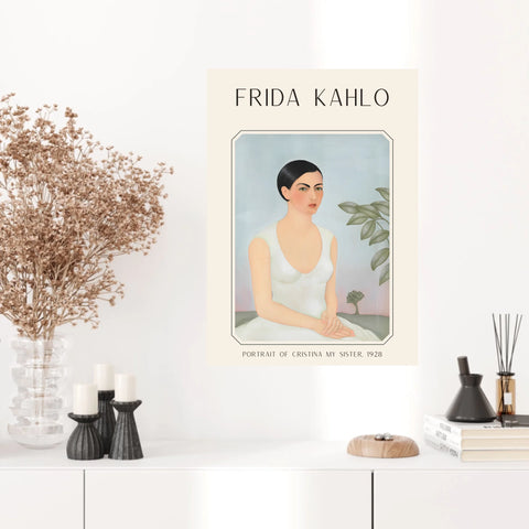 Affiche Frida Kahlo – Portrait Of Cristina My Sister (1928) | Poster, Toile & Cadre
