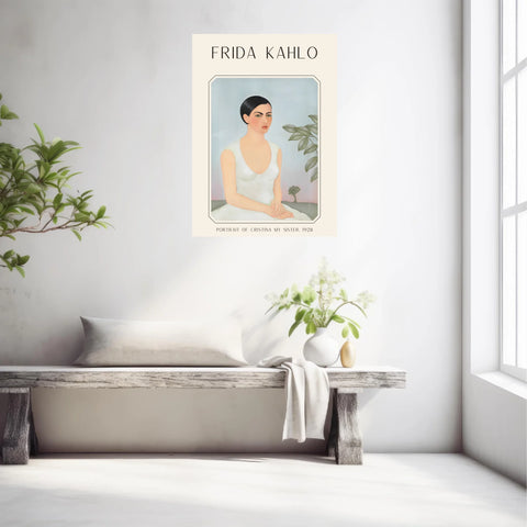 Affiche Frida Kahlo – Portrait Of Cristina My Sister (1928) | Poster, Toile & Cadre