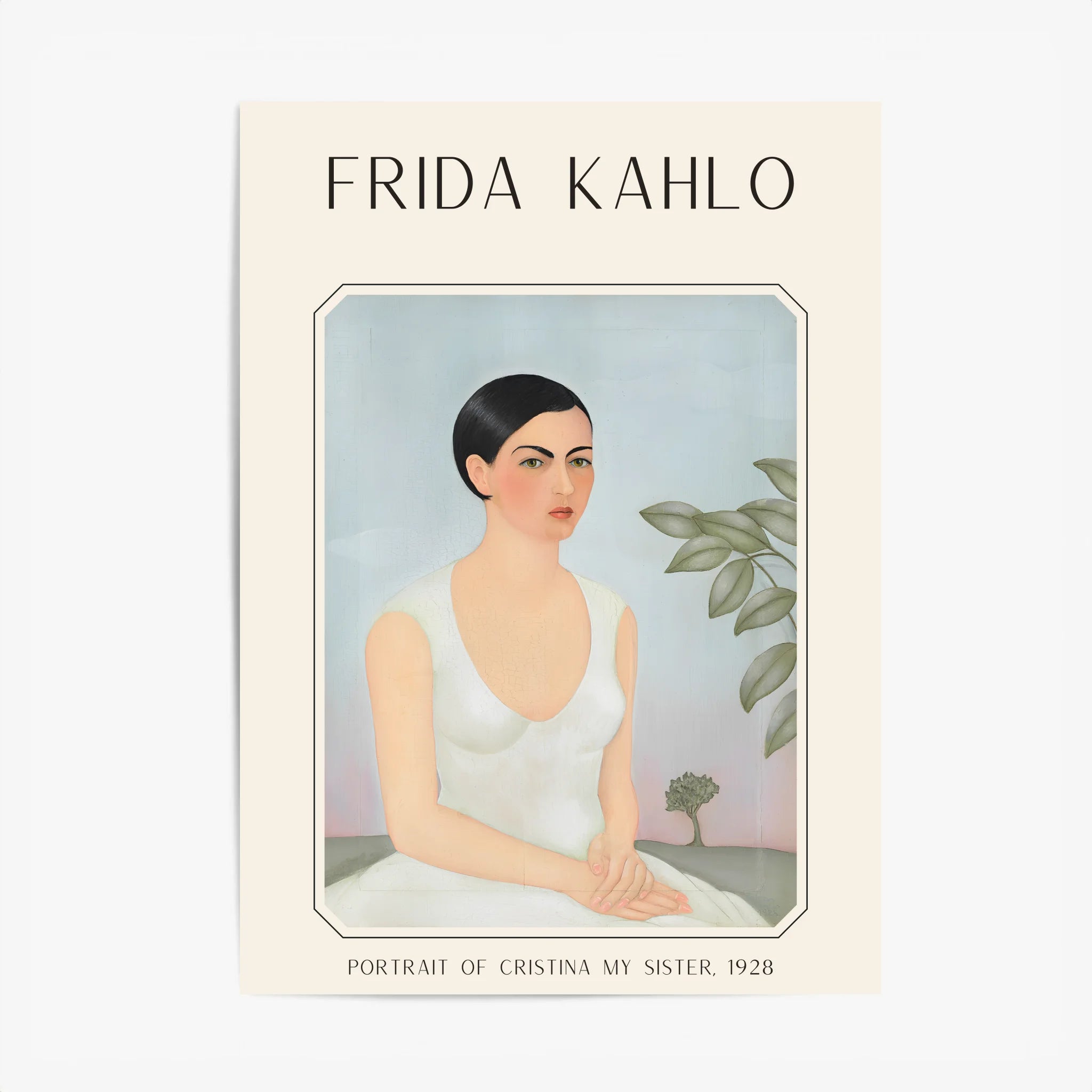 Affiche Frida Kahlo – Portrait Of Cristina My Sister (1928) | Poster, Toile & Cadre
