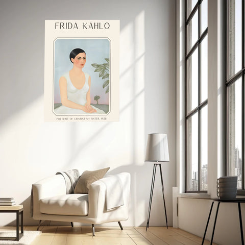 Affiche Frida Kahlo – Portrait Of Cristina My Sister (1928) | Poster, Toile & Cadre