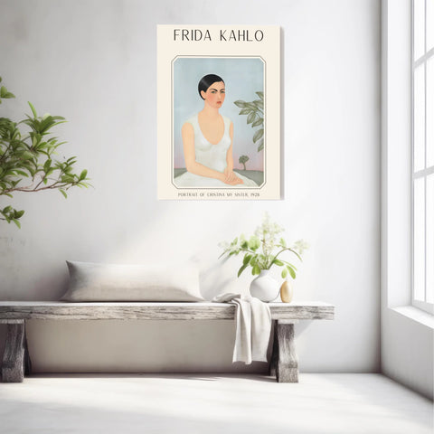 Affiche Frida Kahlo – Portrait Of Cristina My Sister (1928) | Poster, Toile & Cadre