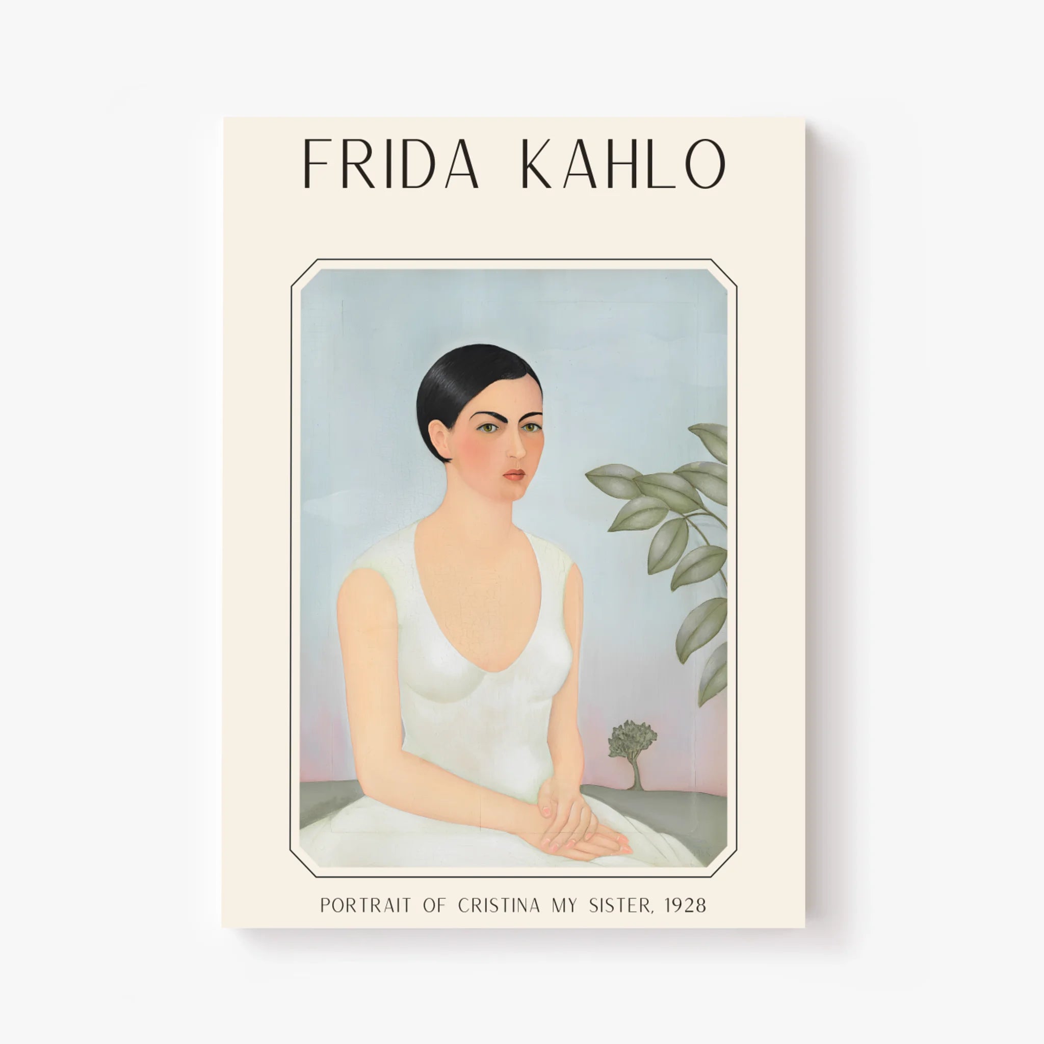 Affiche Frida Kahlo – Portrait Of Cristina My Sister (1928) | Poster, Toile & Cadre