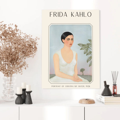Affiche Frida Kahlo – Portrait Of Cristina My Sister (1928) | Poster, Toile & Cadre