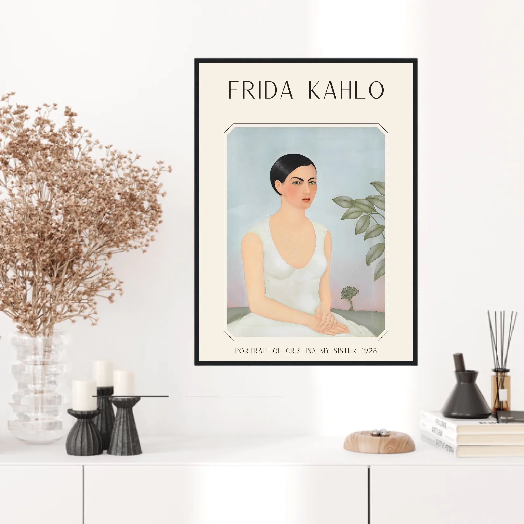 Affiche Frida Kahlo – Portrait Of Cristina My Sister (1928) | Poster, Toile & Cadre