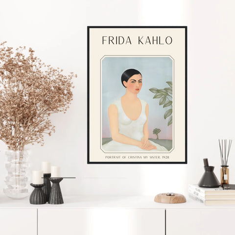 Affiche Frida Kahlo – Portrait Of Cristina My Sister (1928) | Poster, Toile & Cadre