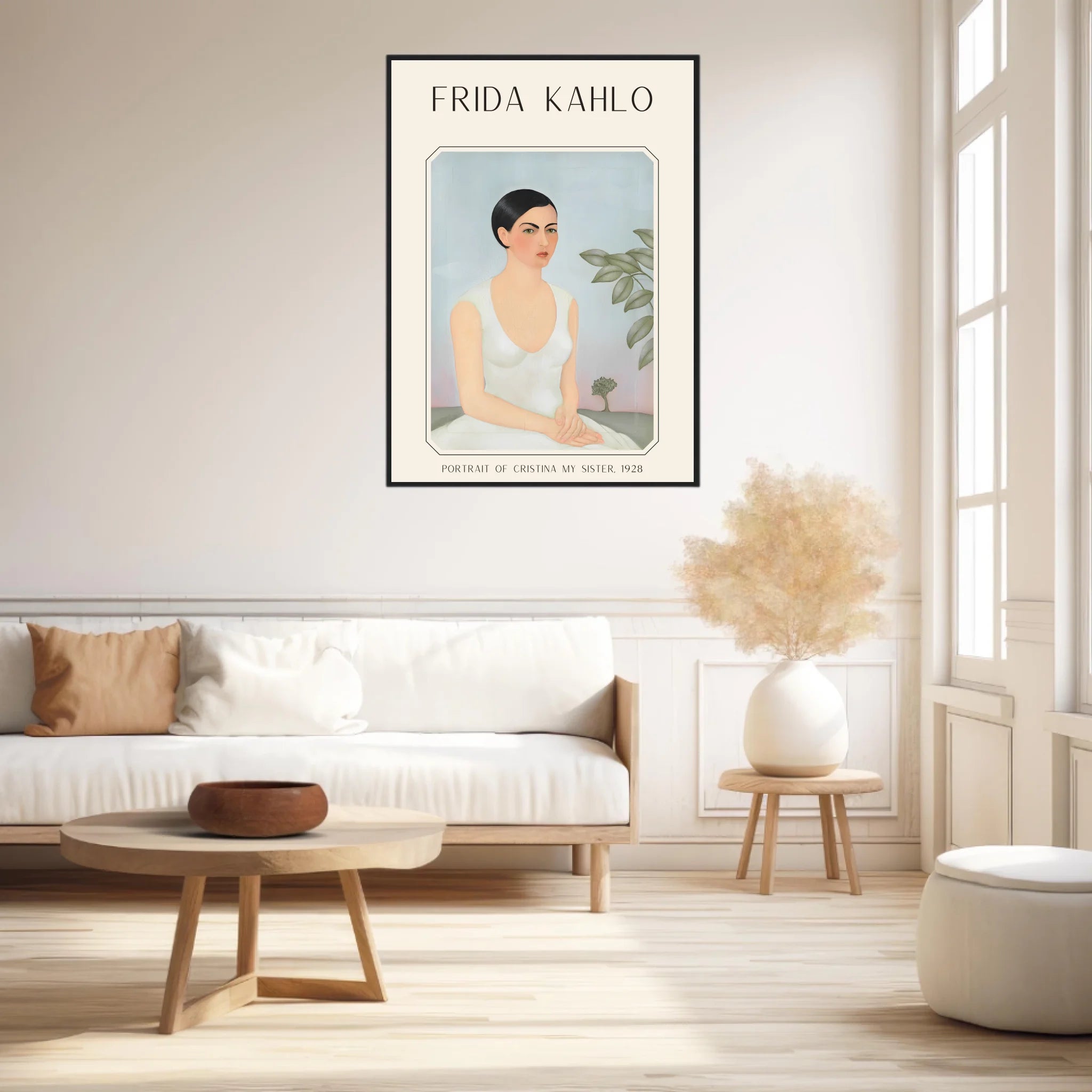 Affiche Frida Kahlo – Portrait Of Cristina My Sister (1928) | Poster, Toile & Cadre