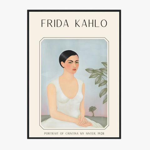 Affiche Frida Kahlo – Portrait Of Cristina My Sister (1928) | Poster, Toile & Cadre
