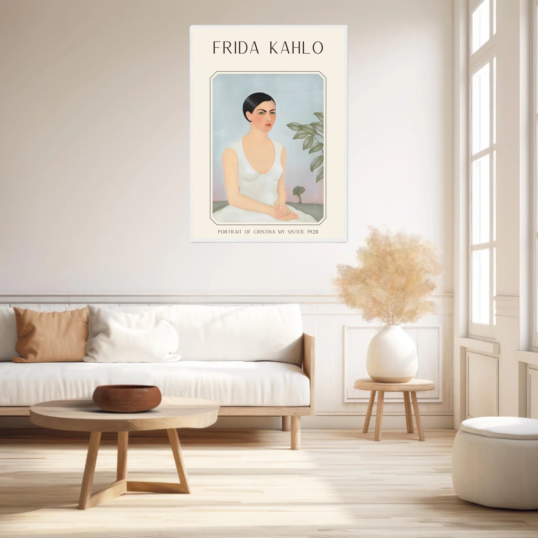 Affiche Frida Kahlo – Portrait Of Cristina My Sister (1928) | Poster, Toile & Cadre