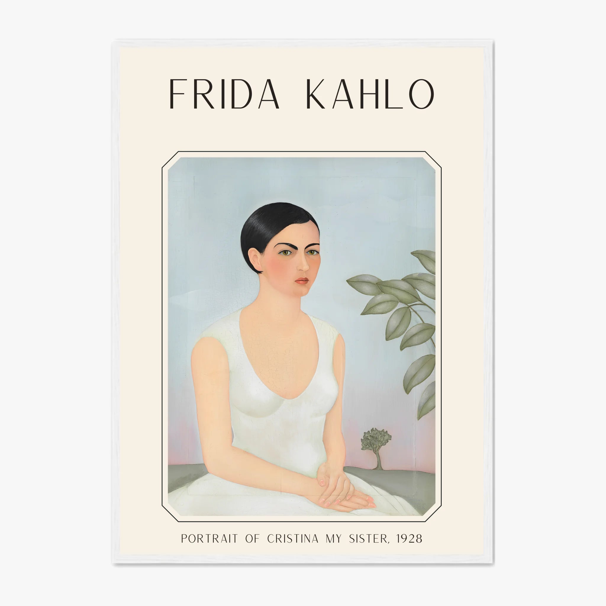 Affiche Frida Kahlo – Portrait Of Cristina My Sister (1928) | Poster, Toile & Cadre
