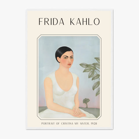 Affiche Frida Kahlo – Portrait Of Cristina My Sister (1928) | Poster, Toile & Cadre