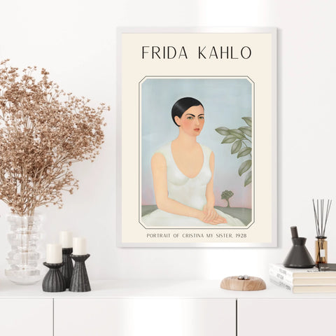 Affiche Frida Kahlo – Portrait Of Cristina My Sister (1928) | Poster, Toile & Cadre