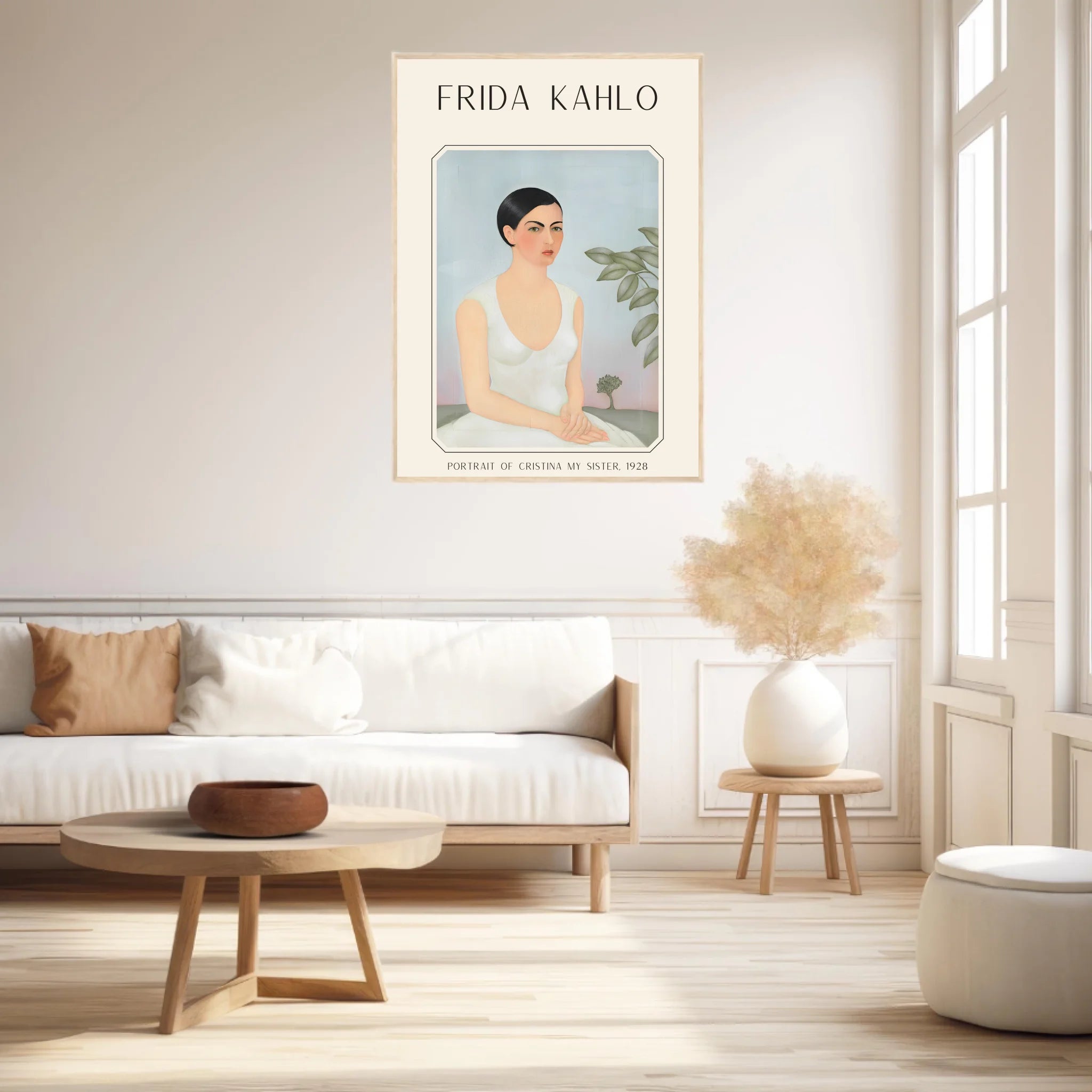 Affiche Frida Kahlo – Portrait Of Cristina My Sister (1928) | Poster, Toile & Cadre