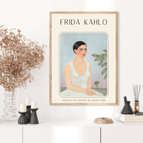 Affiche Frida Kahlo – Portrait Of Cristina My Sister (1928) | Poster, Toile & Cadre