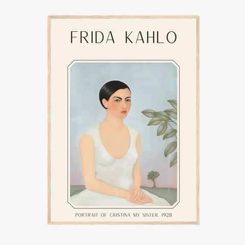 Affiche Frida Kahlo – Portrait Of Cristina My Sister (1928) | Poster, Toile & Cadre