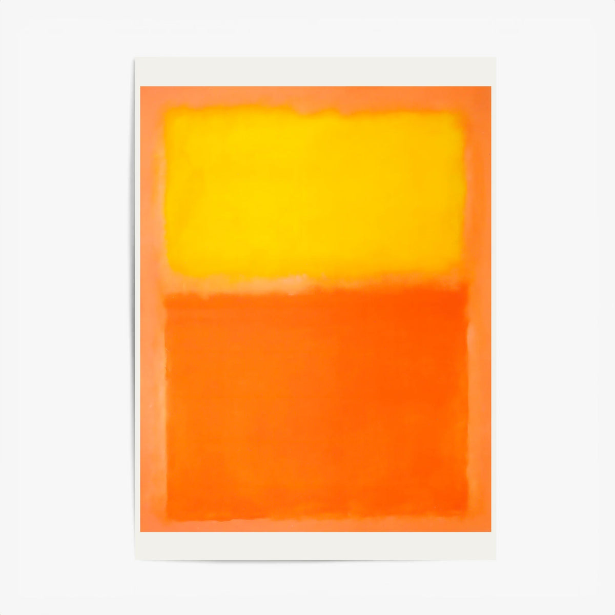 Affiche Déco Mark Rothko Orange And Yellow