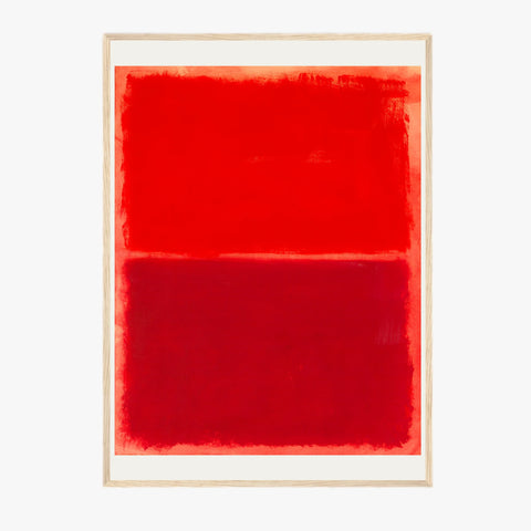 Affiche Déco Mark Rothko Untitled Red On Red
