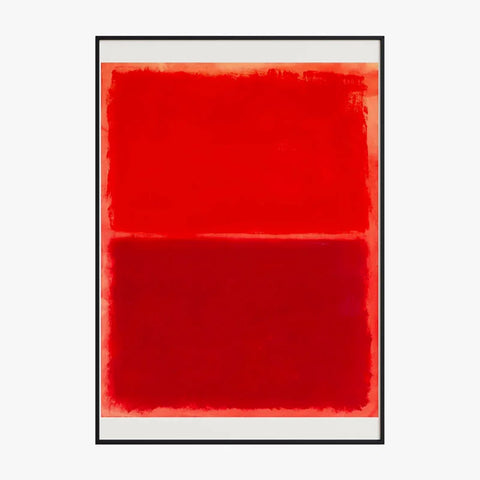 Affiche Déco Mark Rothko Untitled Red On Red