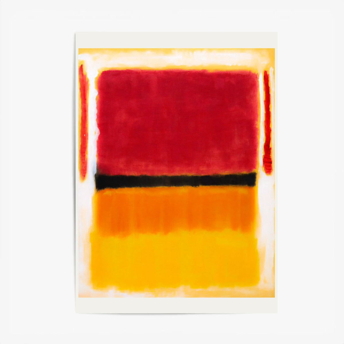 Affiche Déco Mark Rothko Violet Black Orange Yellow