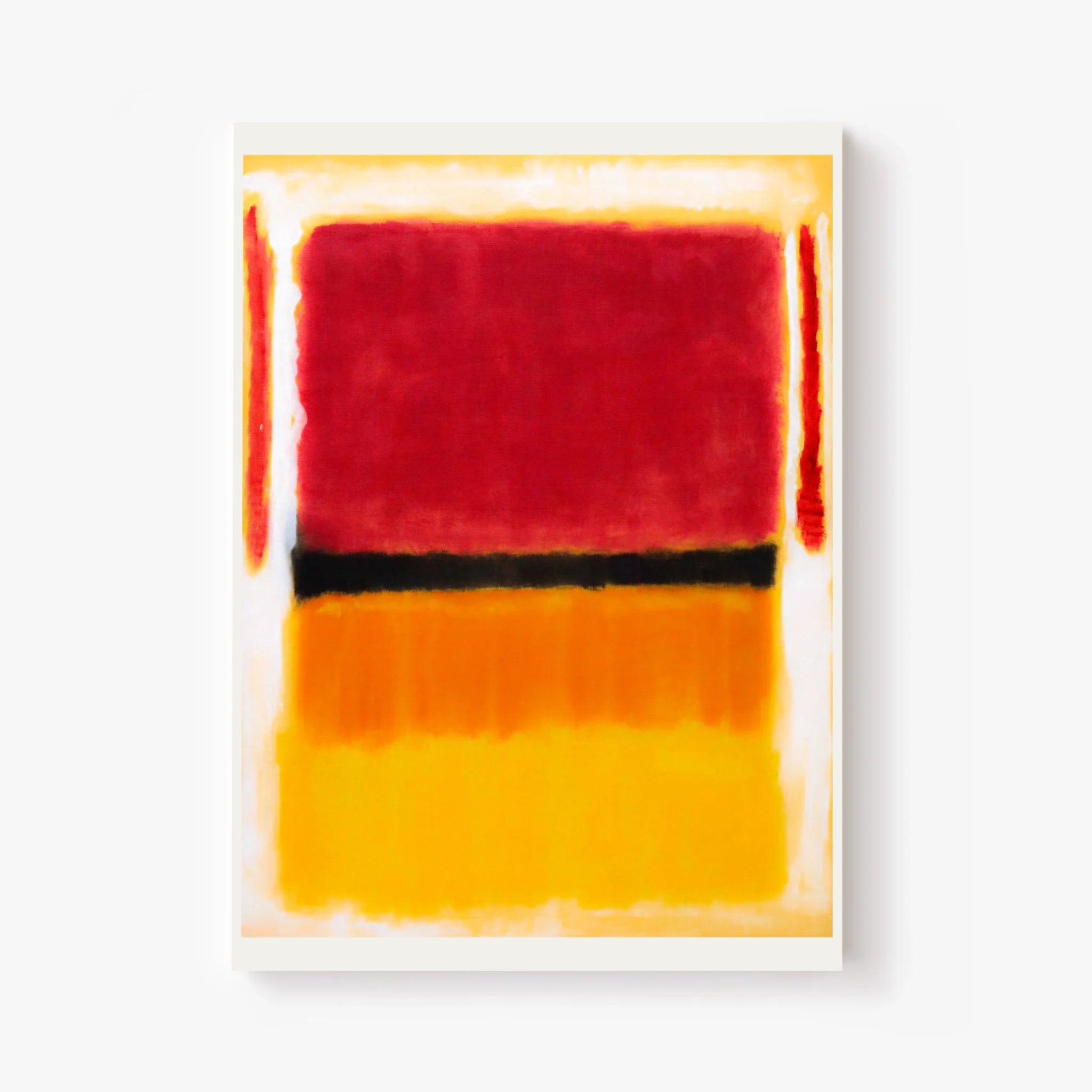 Affiche Déco Mark Rothko Violet Black Orange Yellow