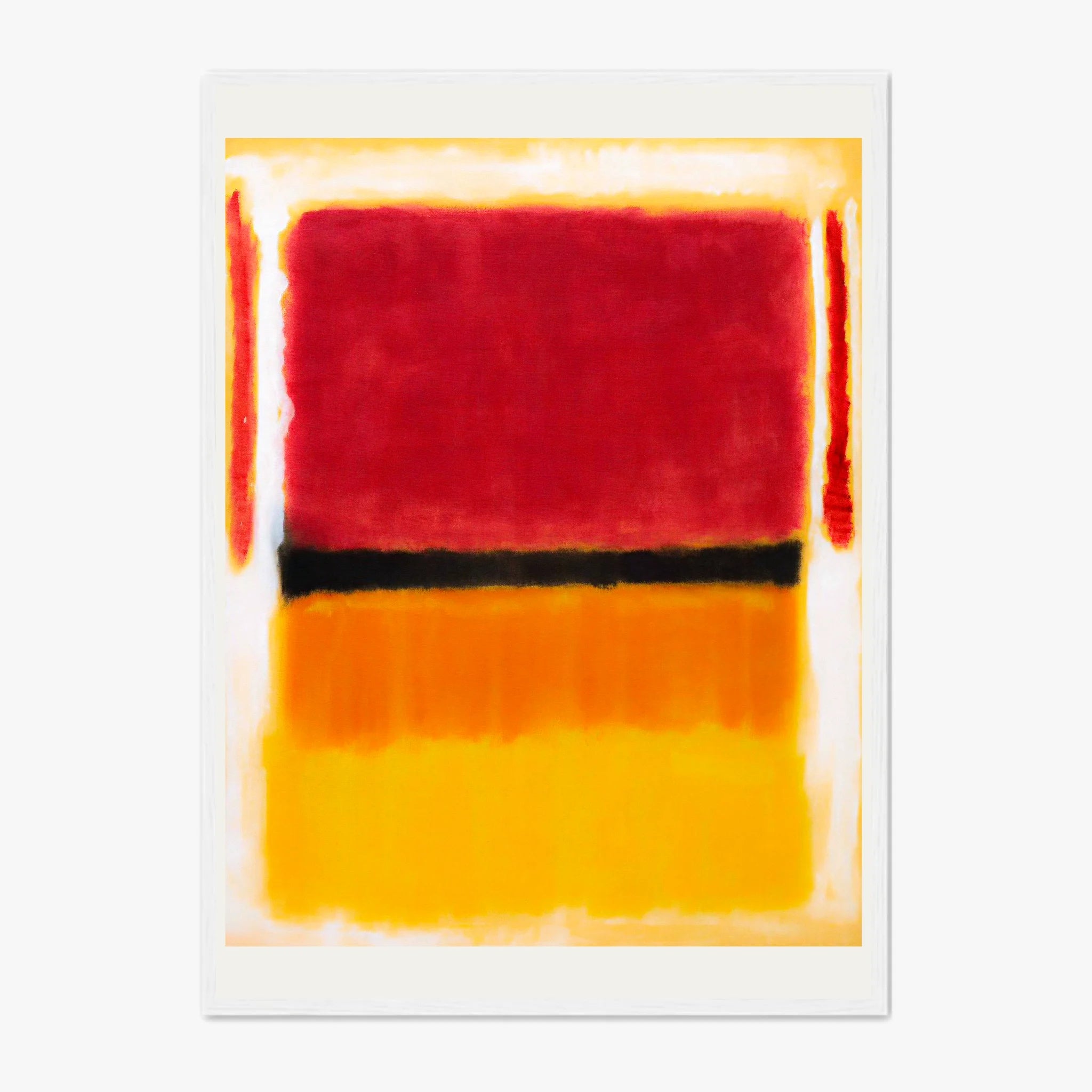 Affiche Déco Mark Rothko Violet Black Orange Yellow