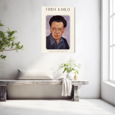 Affiche Frida Kahlo – Portrait Of Diego Rivera 1937