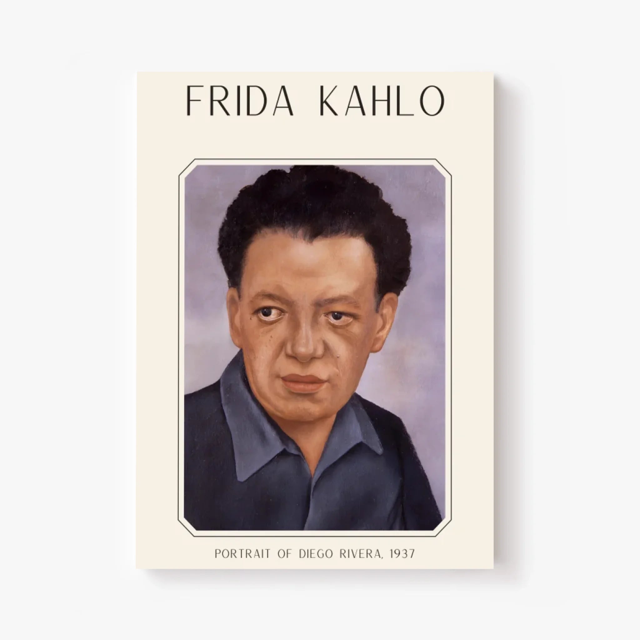 Affiche Frida Kahlo – Portrait Of Diego Rivera 1937