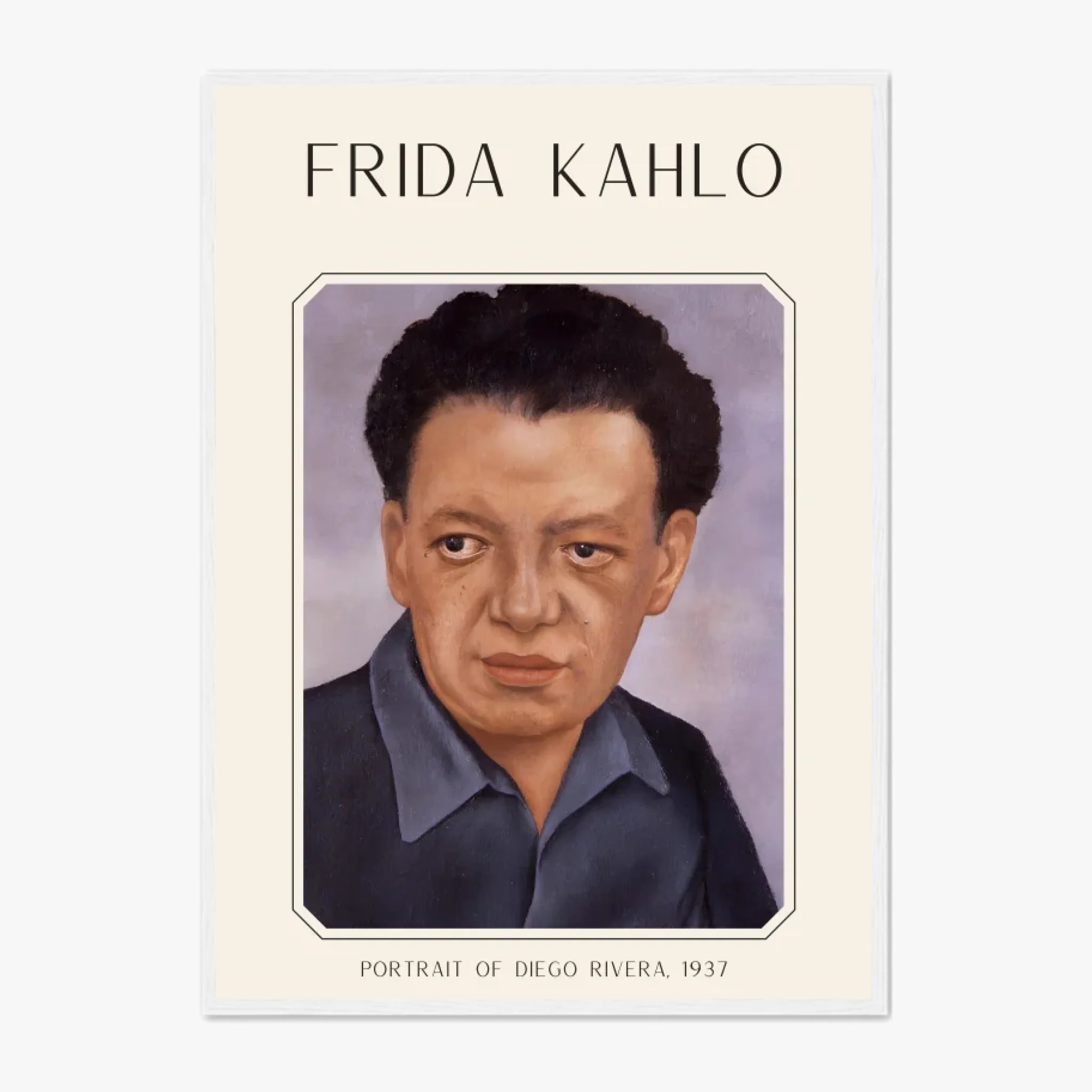 Affiche Frida Kahlo – Portrait Of Diego Rivera 1937