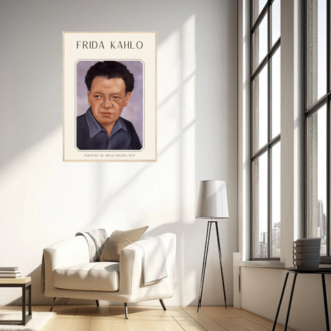 Affiche Frida Kahlo – Portrait Of Diego Rivera 1937