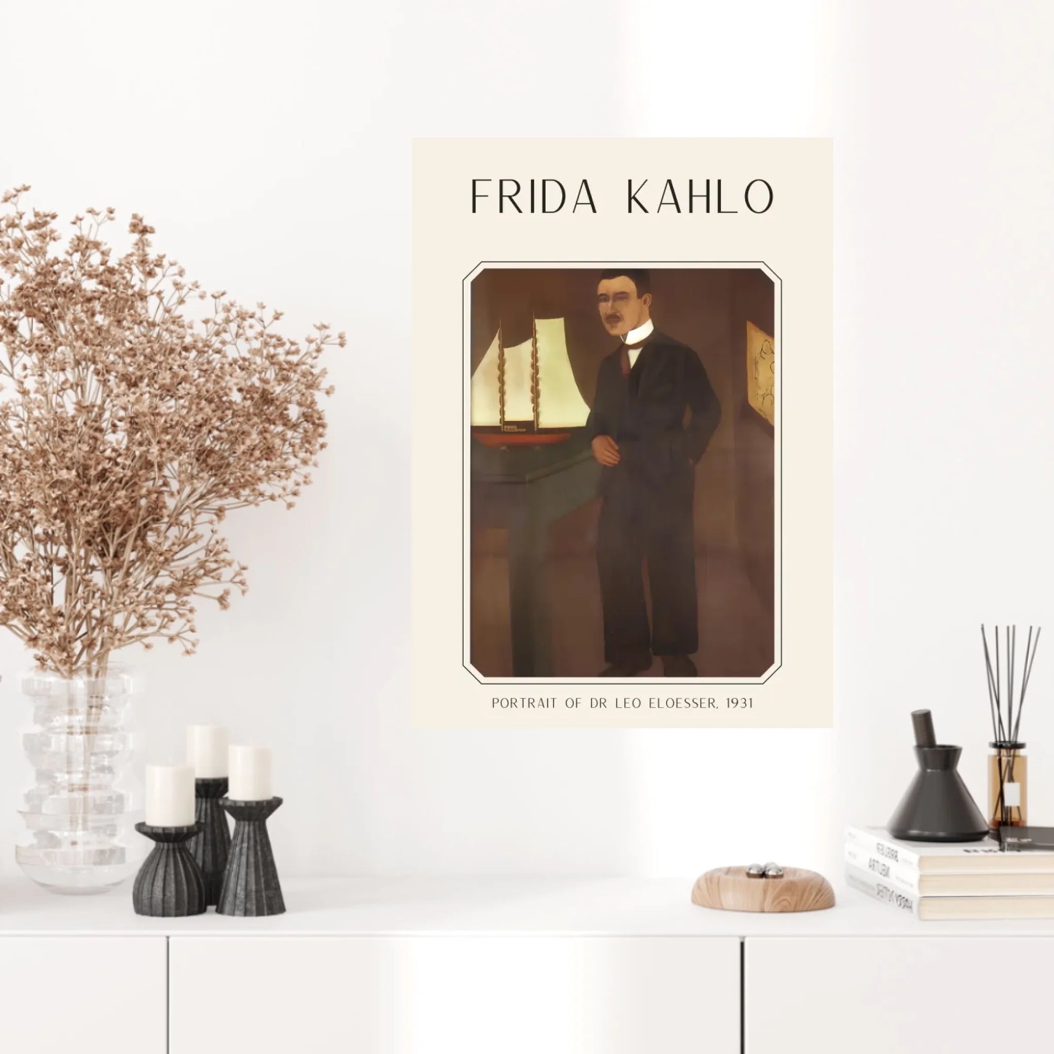Affiche Frida Kahlo – Portrait Of Dr Leo Eloesser 1931