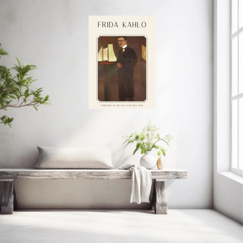 Affiche Frida Kahlo – Portrait Of Dr Leo Eloesser 1931