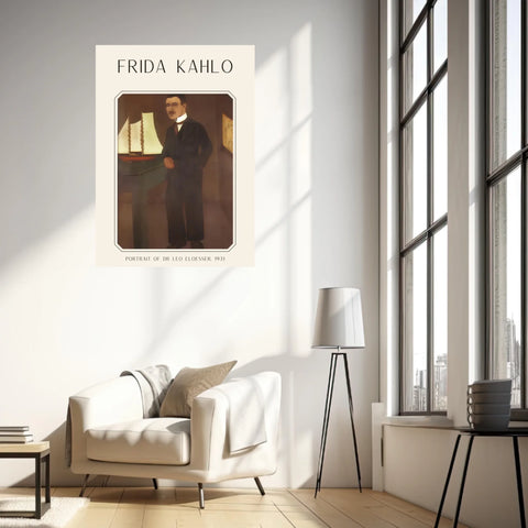 Affiche Frida Kahlo – Portrait Of Dr Leo Eloesser 1931