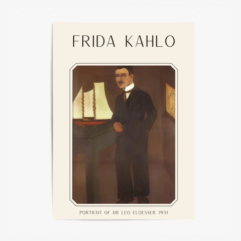 Affiche Frida Kahlo – Portrait Of Dr Leo Eloesser 1931