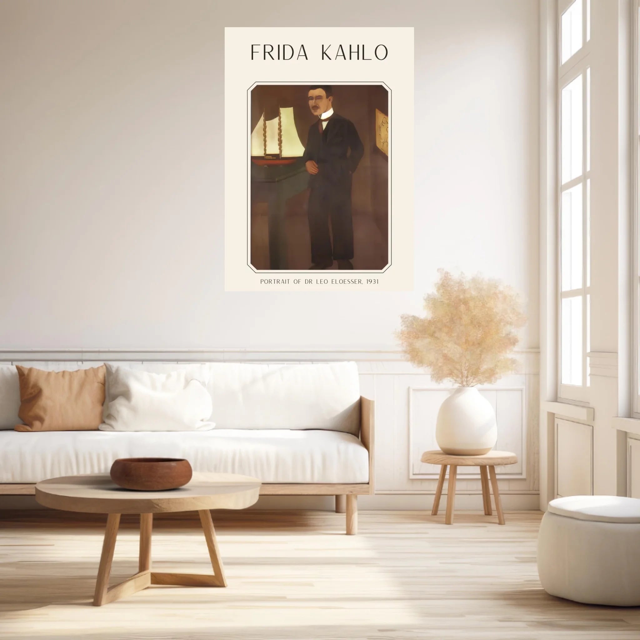 Affiche Frida Kahlo – Portrait Of Dr Leo Eloesser 1931