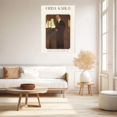Affiche Frida Kahlo – Portrait Of Dr Leo Eloesser 1931