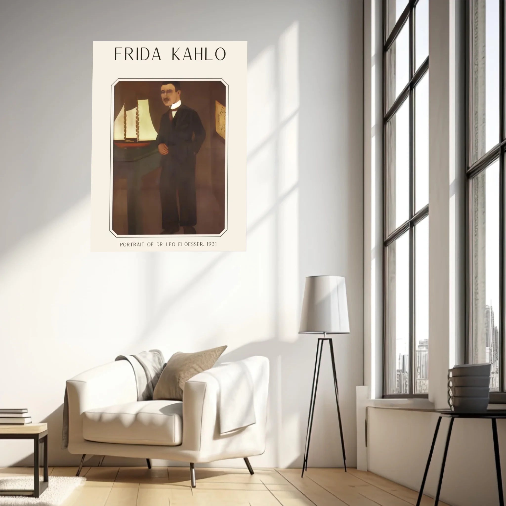 Affiche Frida Kahlo – Portrait Of Dr Leo Eloesser 1931