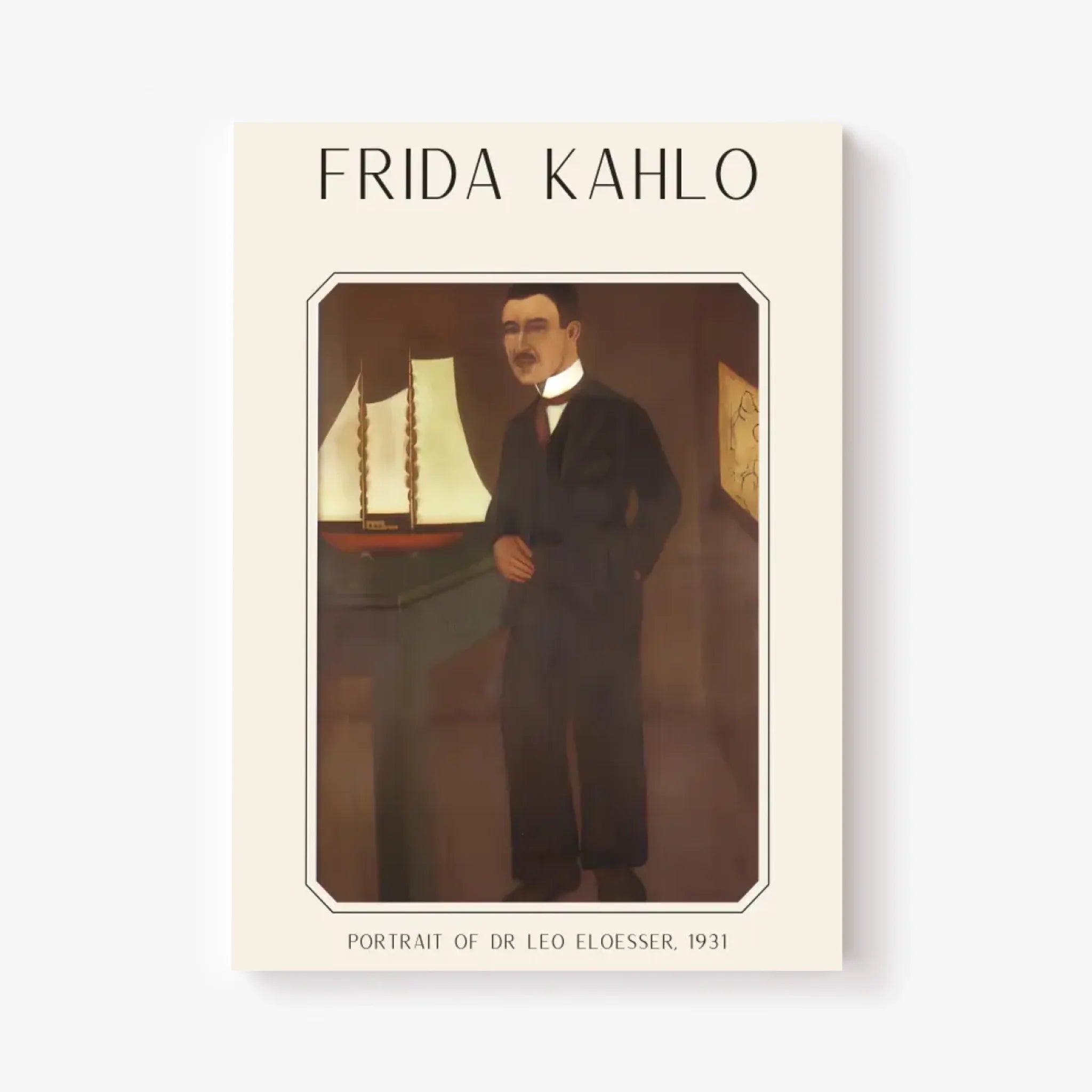 Affiche Frida Kahlo – Portrait Of Dr Leo Eloesser 1931