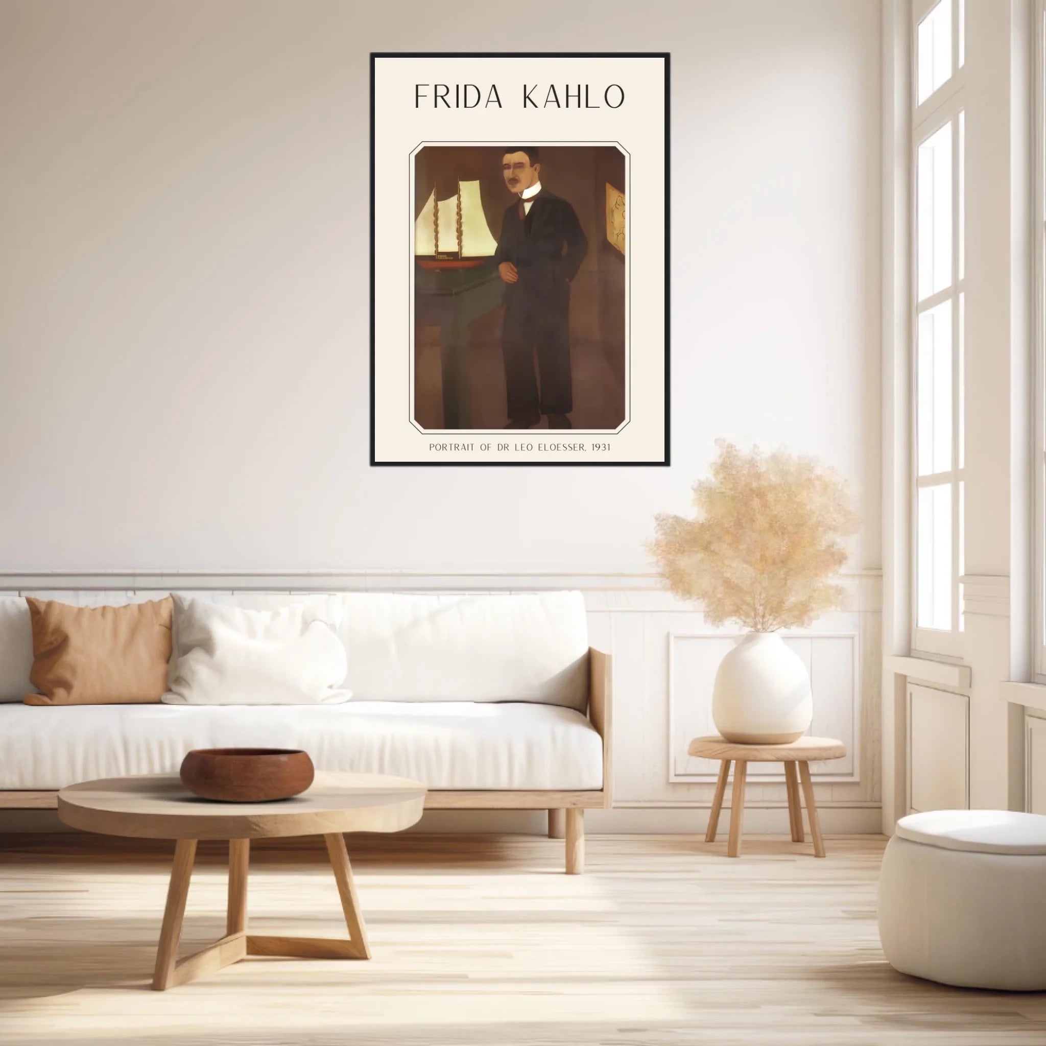 Affiche Frida Kahlo – Portrait Of Dr Leo Eloesser 1931